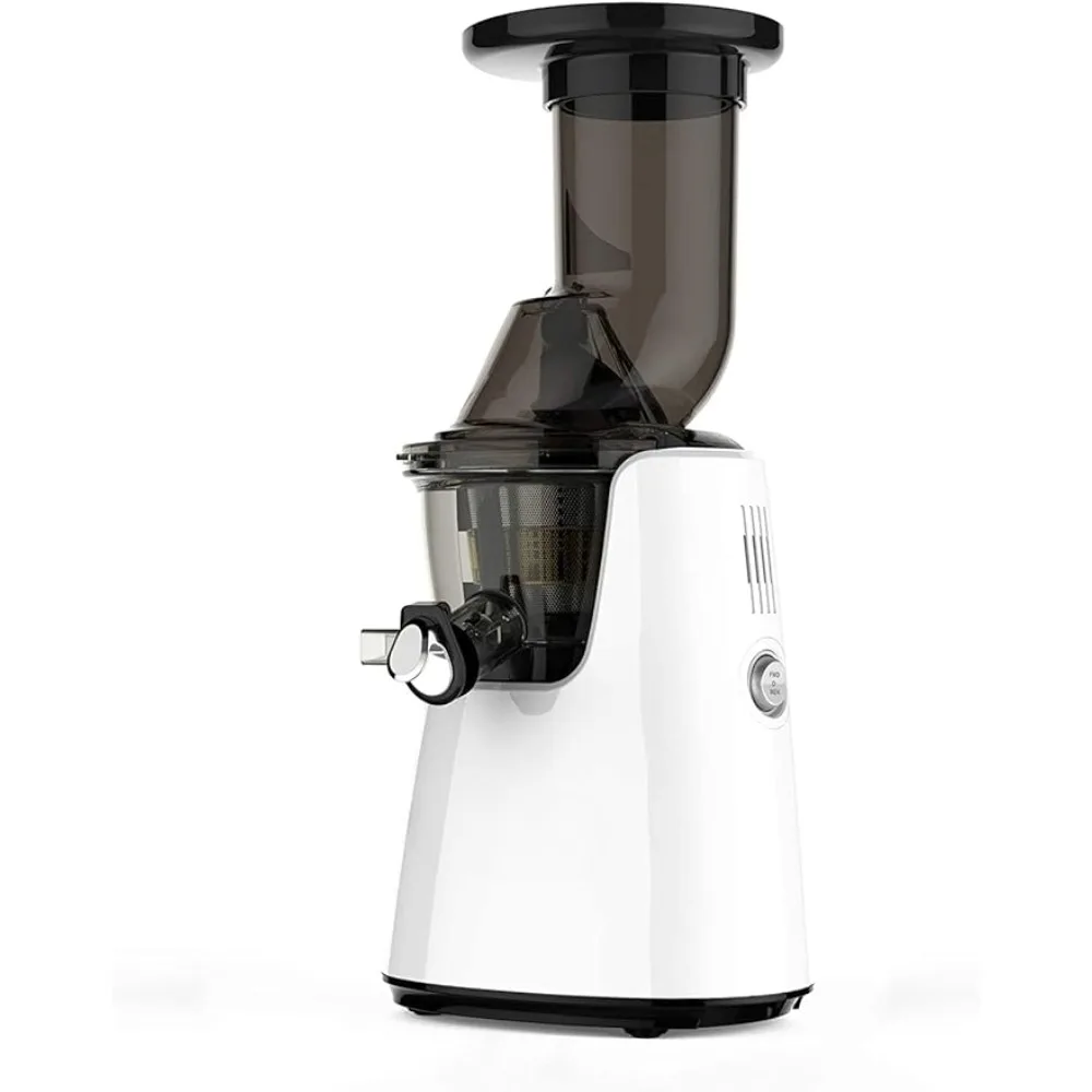 Slow speed juicer has higher nutritional and vitamin content, no BPA content, easy to clean, super efficient 240W