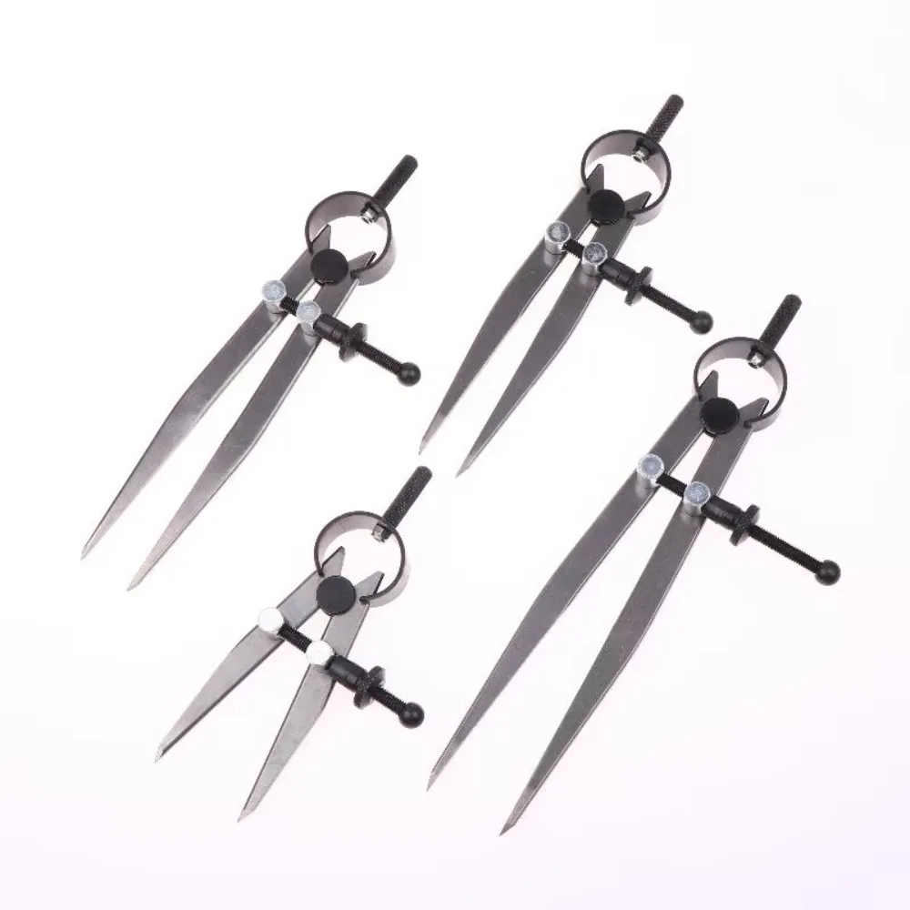 Adjustable Compass, Leather Craft Marking Gauge, Wing Divider, And Rotary Marking Gauge – A Complete 1-Piece Set