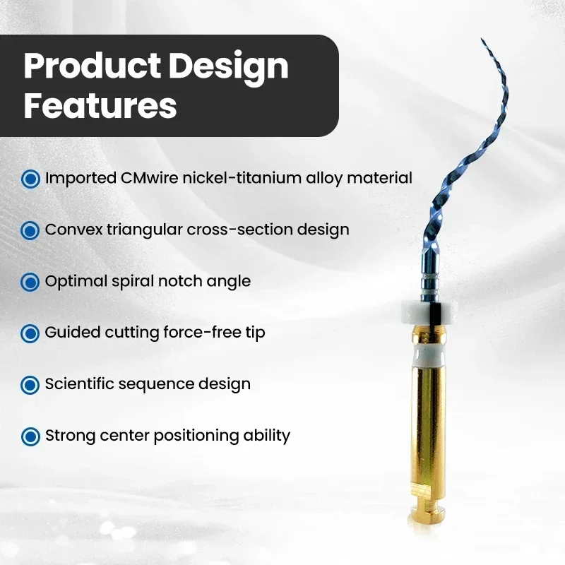 

Моторизованные термоактивированные файлы корневых каналов — конические эндодонтические инструменты для подготовки к каналу