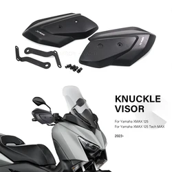 Handle Guard For Yamaha X MAX125 XMAX125 XMAX 125 Tech MAX 2023- Scooter Knuckle Visor Windshield Handguard Protector
