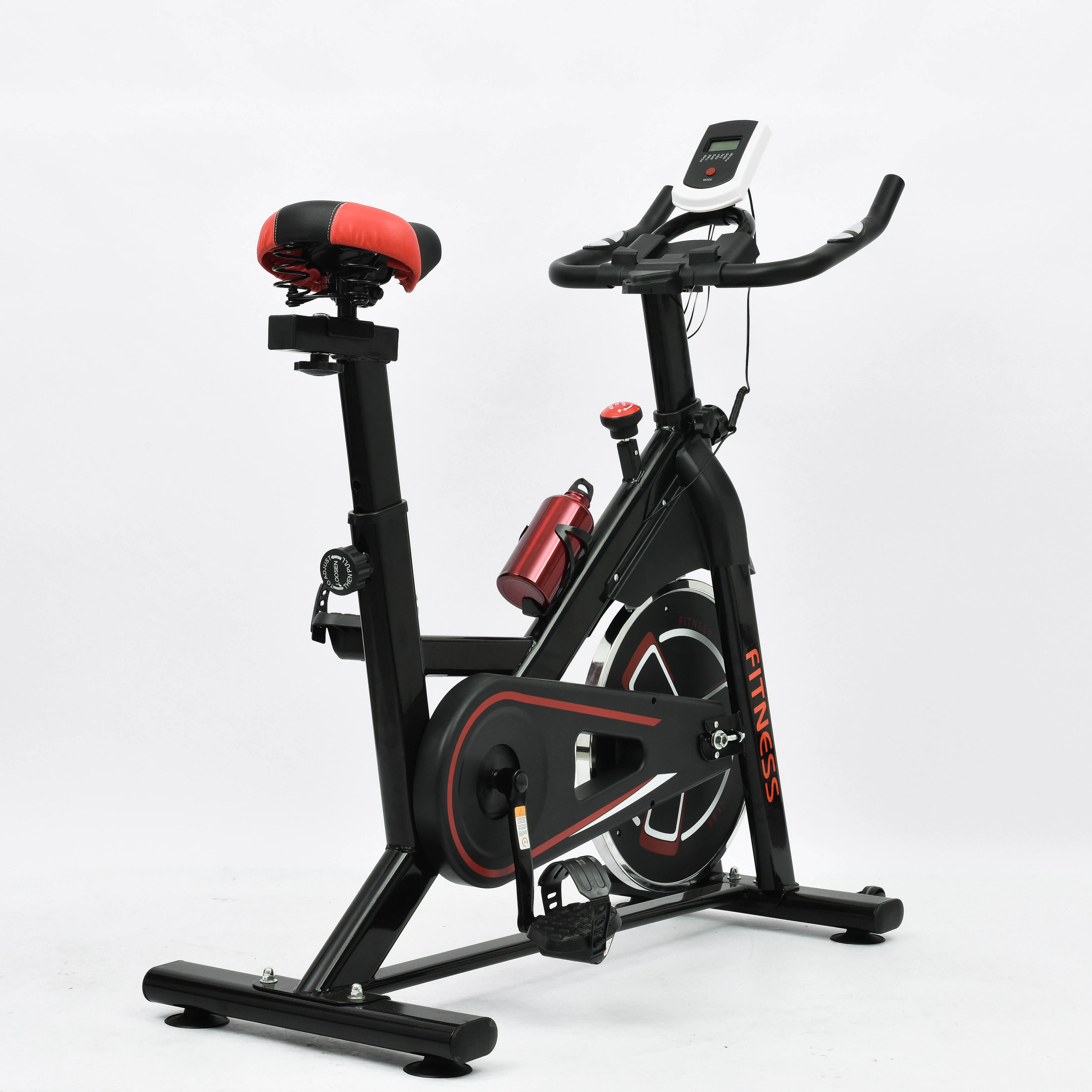 

Spinning Bike Exercise Bike for Home Gym, Static Bicycle with Silent Belt Drive-Magnetic Control Resistance, Exercise Bike1