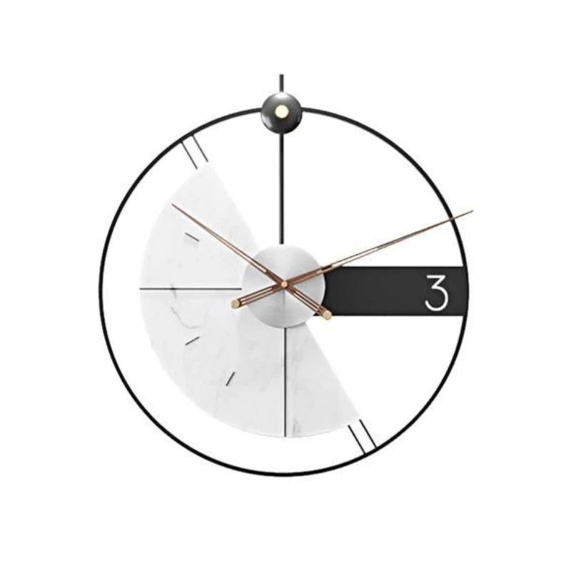Modern Creative Wall Clocks Bedroom Simple Wall Watch Living Room Luxury Silent Clock Nordic Interior Decoration Accessories