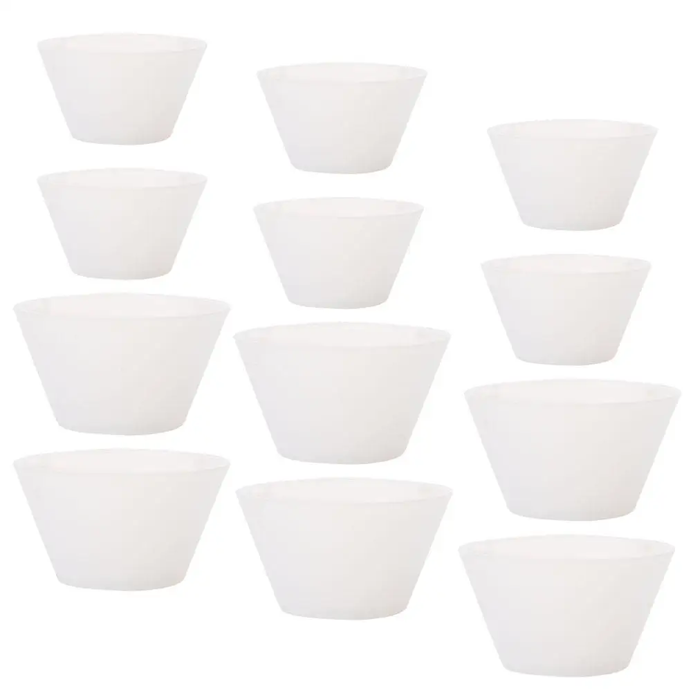 

20 Pcs Silicone Cups Glue Mixing Tools Epoxy DIY Craft Accessories Safe Durable Microwave Home Making Parts Kit