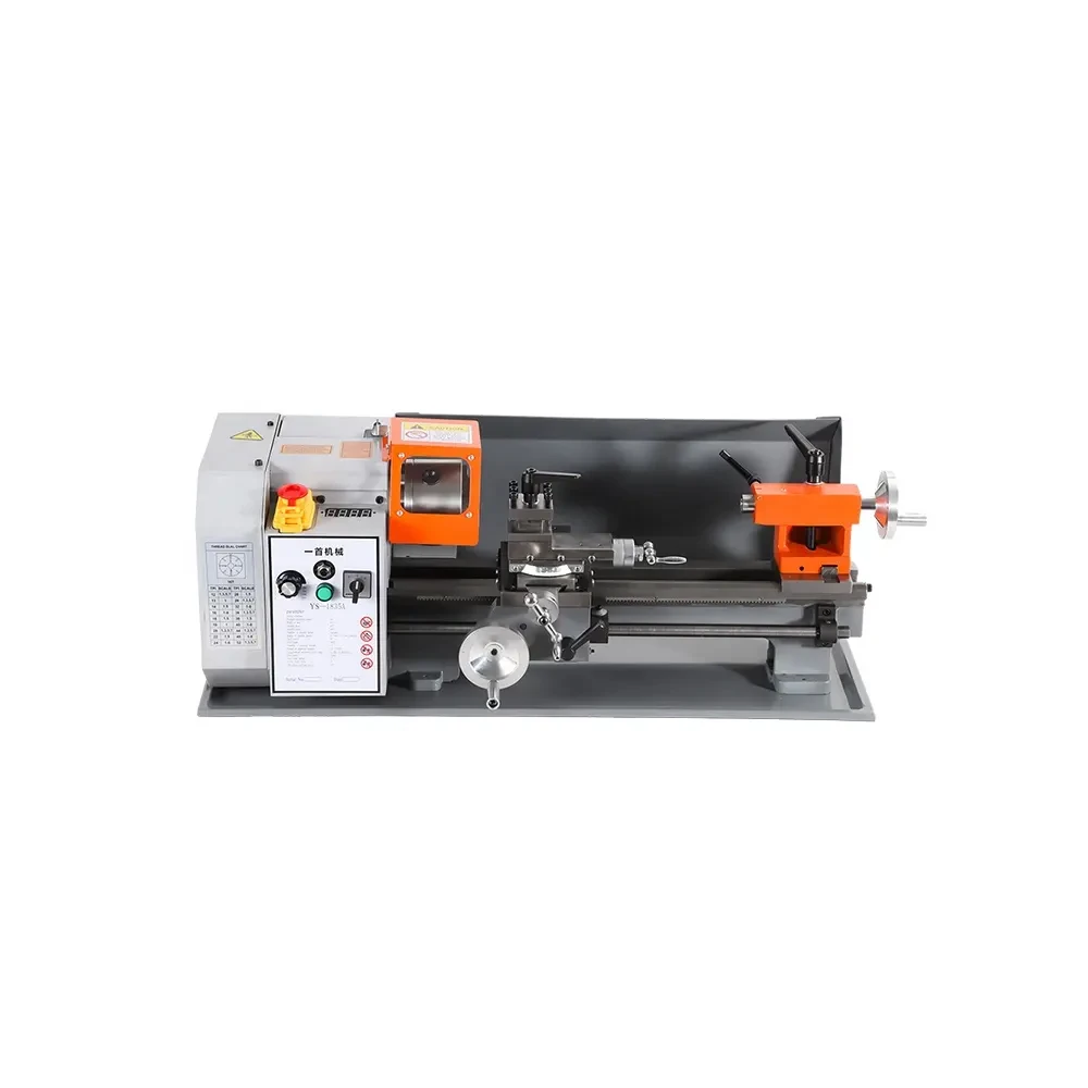 Mini Metal Lathe 0.5kw 220v/110v Energy Saving Home Workshop Machine Tools for Metalworking