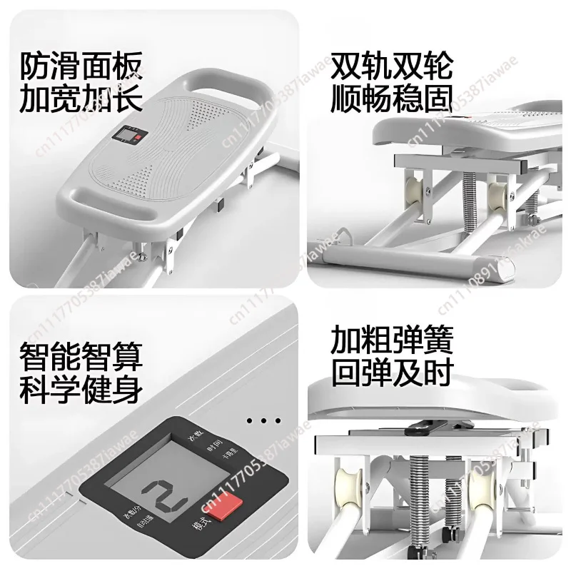 Waist twisting machine sliding machine 2-in-1 household fitness equipment exercise weight loss shaping fat burning