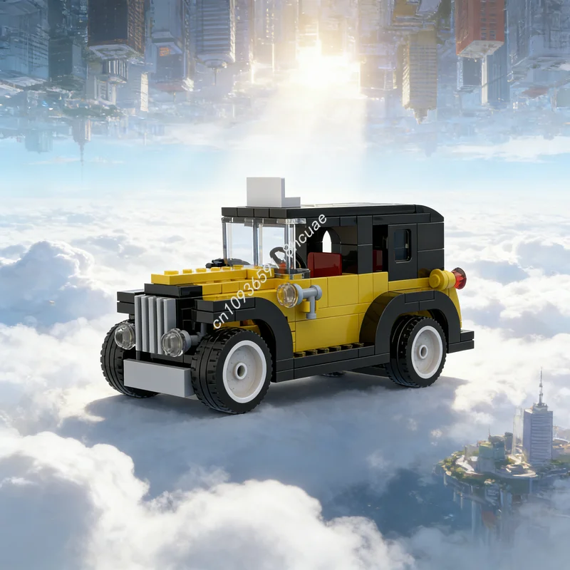 ตัวต่อ MOC ชุดจราจรเมือง รุ่นอูมา สีเหลือง 166 ชิ้น ของเล่นตัวต่อประกอบ ของขวัญคริสต์มาส เสริมสร้างการเรียนรู้