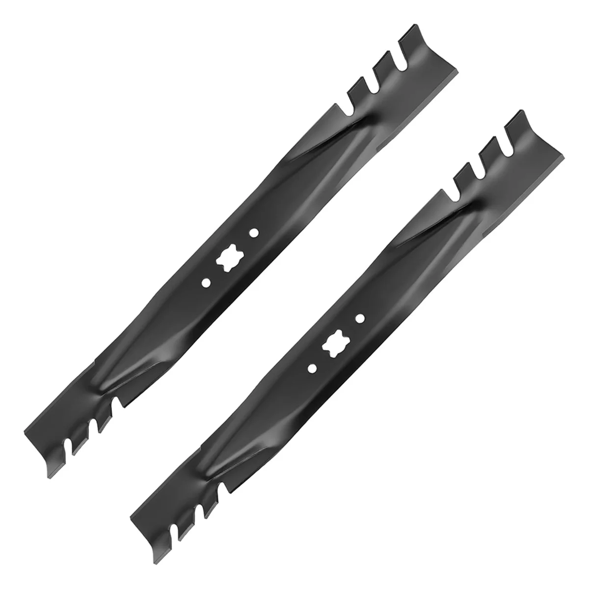 942-0741A Mulching Blade for 21inch Deck, 742-0741A Mower Blade Compatible for Troy-Bilt MTD Cub Cadet Craftsman 2 Pack