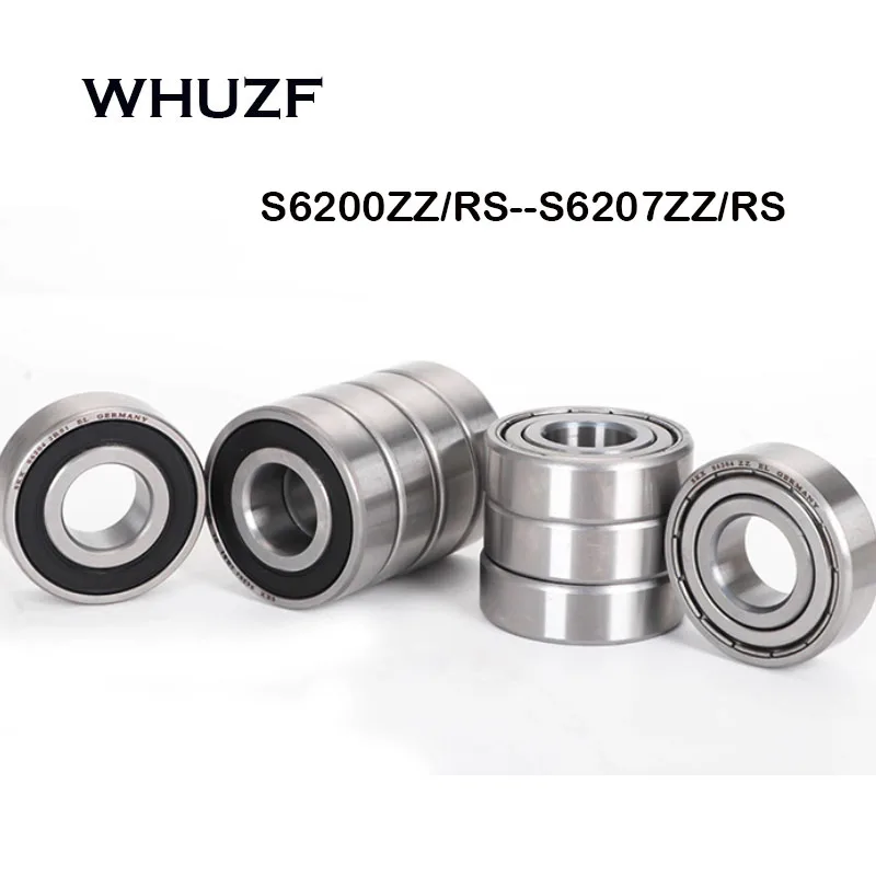 304 Stainless Steel Bearing S6200 S6201 S6202 S6203 S6204 S6205 S6206 S6207 S6208 S6209 ABEC-7 High Quality Bearing 볼베어링