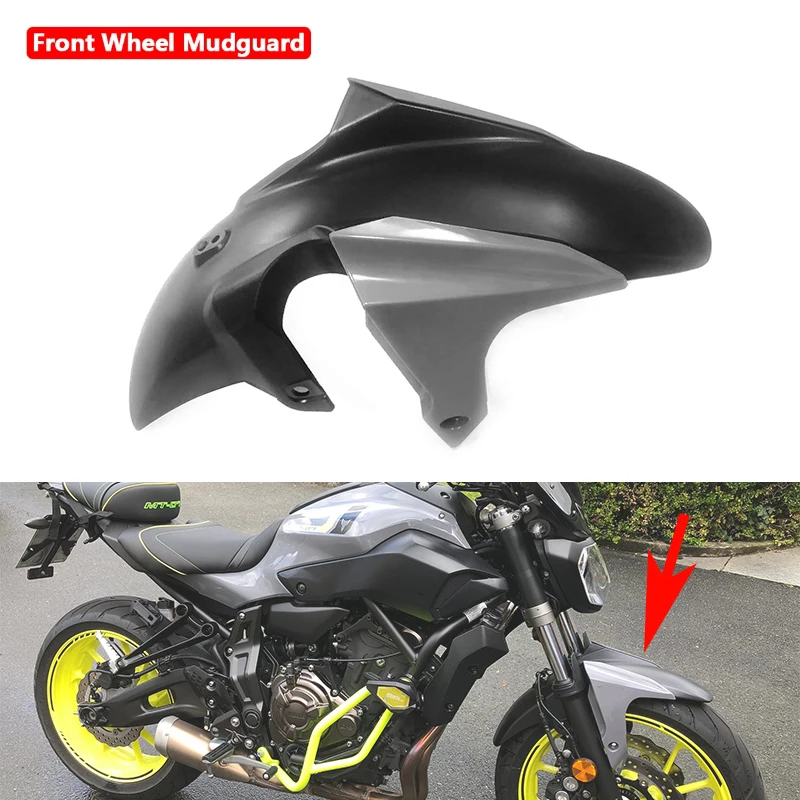 MT 07 FZ 07 Front Fender Front Tire Cover Fairing Carbon Fiber New Mudguard For YAMAHA MT-07 FZ-07 2012 2013 2014 2015 2016 2017