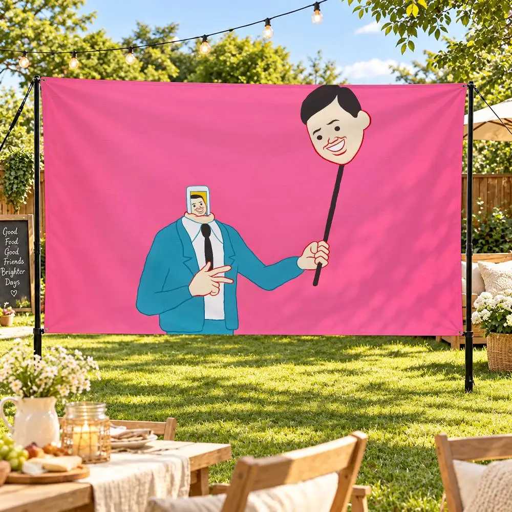 Art Joan C-Cornella Flags Suitable For Party Club Outdoor Interior Wall Art Decoration Banner Fans Gift