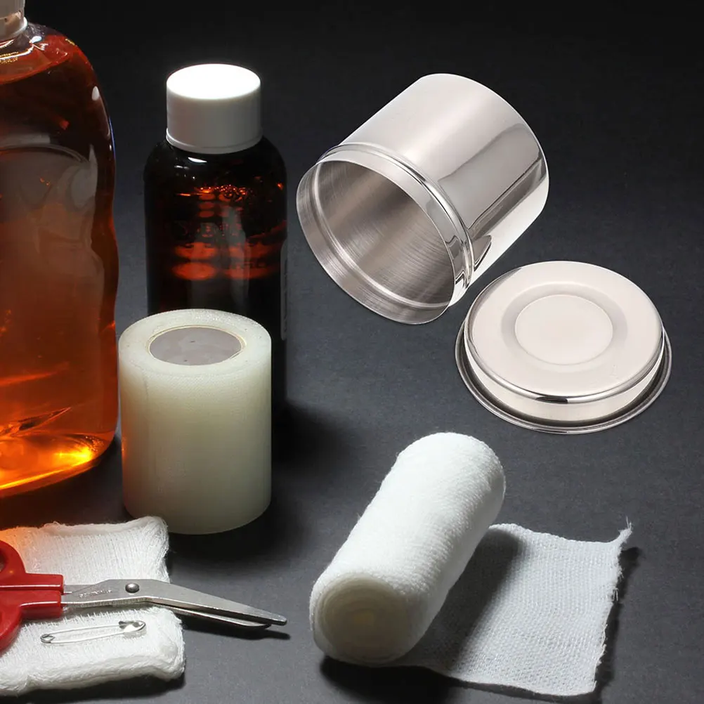 

Ointment Jar Barber Cleaning Body Scrub Container Lotion Bathroom Jars with Lid