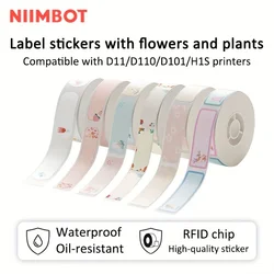 1Pc Niimbot D11/D110/D101 Color Printing Labels: Supermarket-Proof, Oil-Resistant, Tear-Resistant & Scratch-Proof!