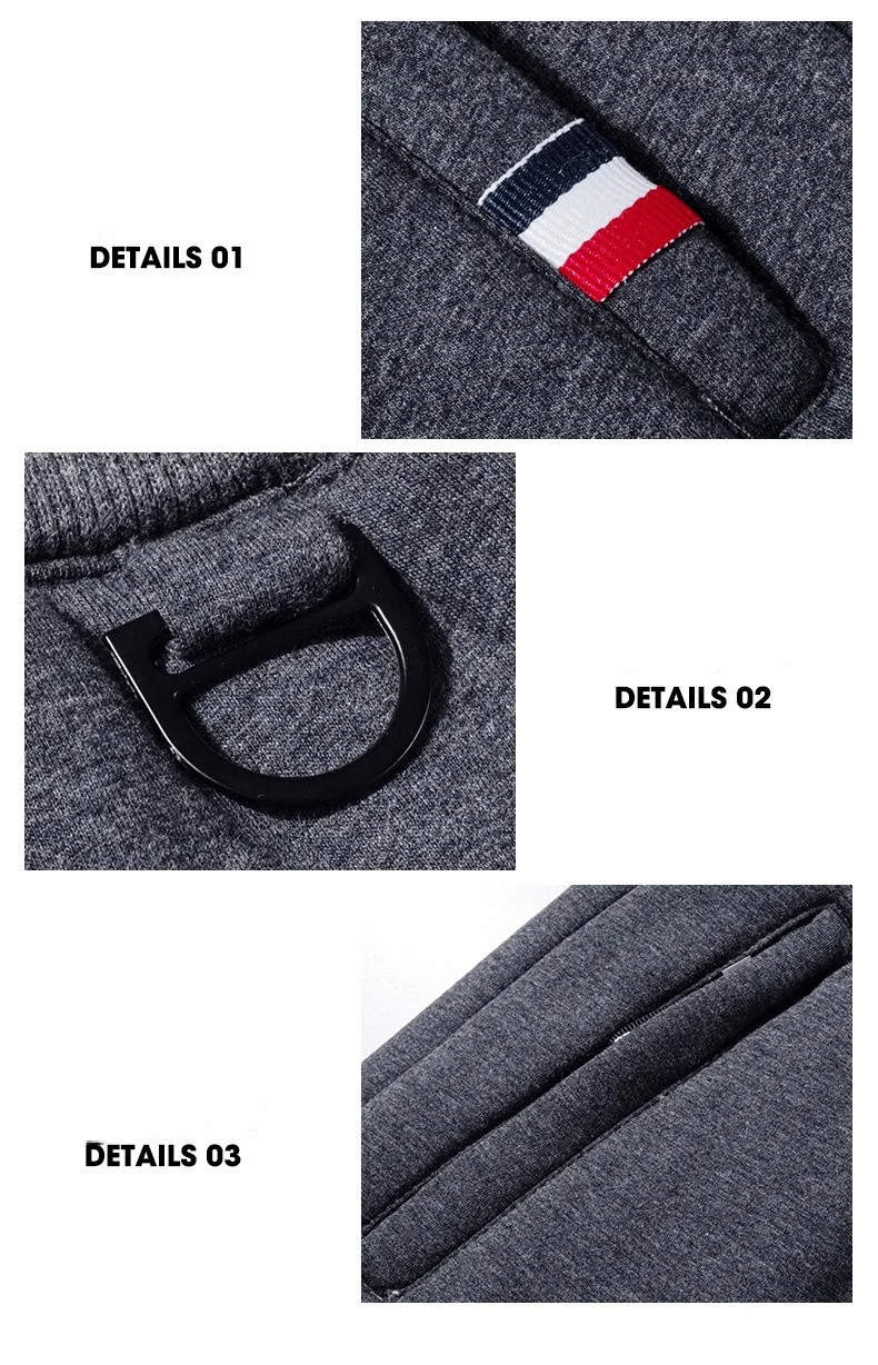 Herbst Hosen Männer Fitness Sportswear Trainingsanzug Elastische Taille Jogginghose Baumwolle Hosen Lose Turnhallen Jogger Track Hosen Herren M-8XL – Detail 19