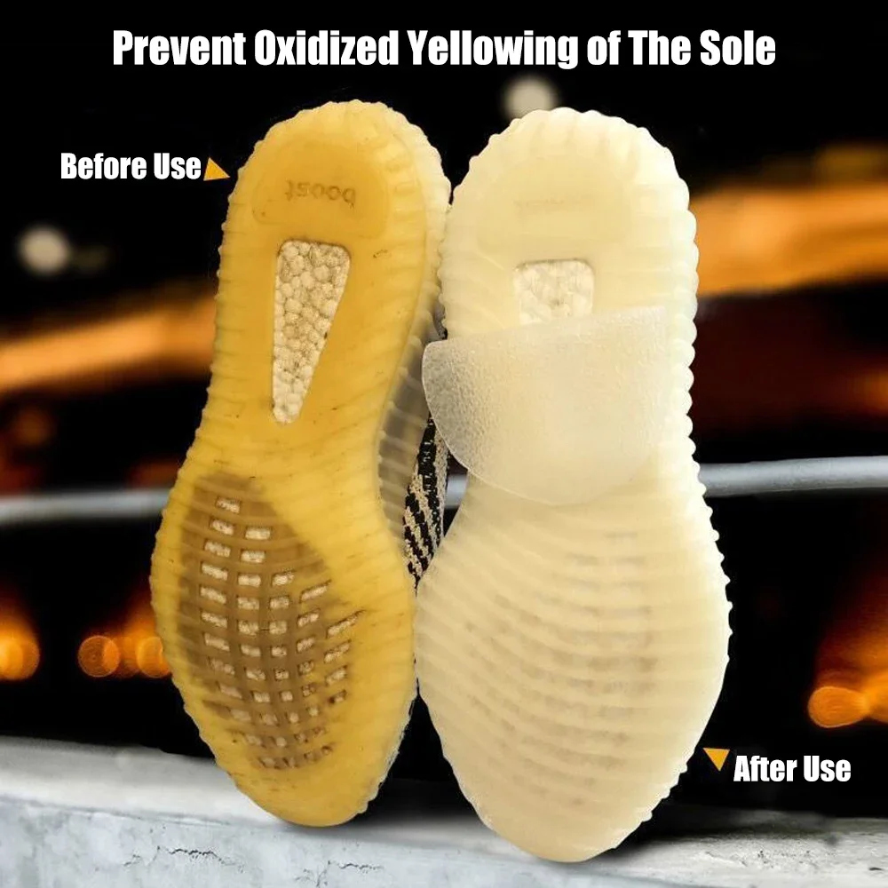 Shoe Sole Protector for Sneakers High Heels Replace Repair Soles Prevent Oxidation Turns Yellow Outsole Non-Slip Self-adhesive