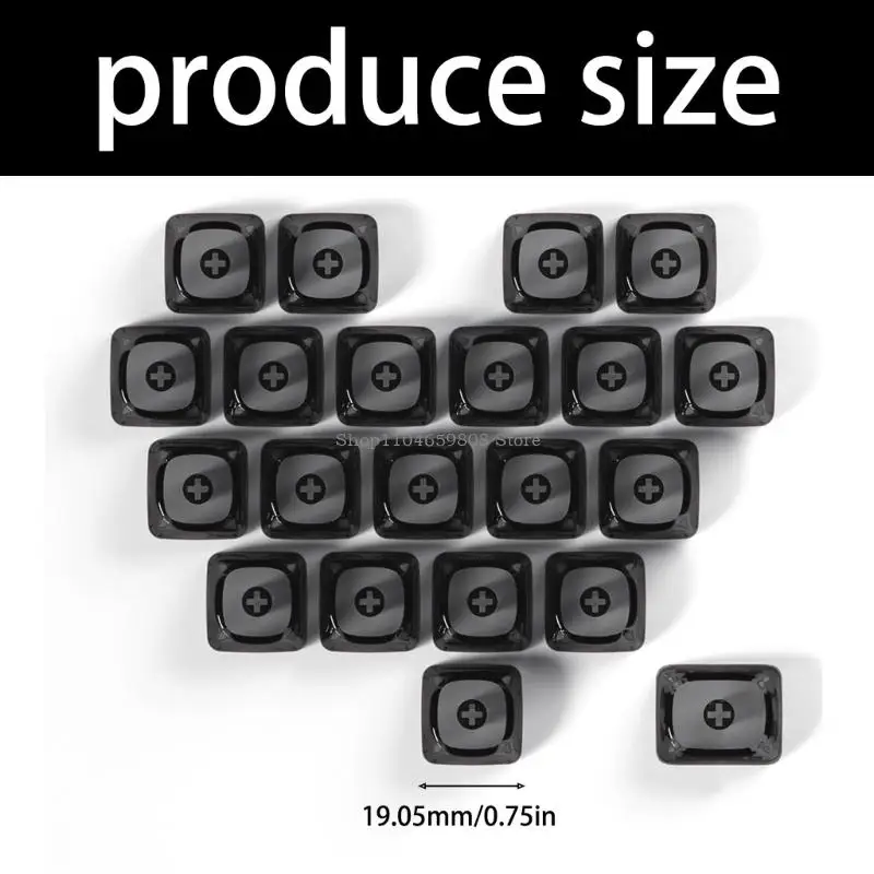 أغطية مفاتيح بتصميم كرتوني مع قلوب ملونة شفافة رقيقة، وملمس مريح يعزز غطاء المفاتيح في الكتابة