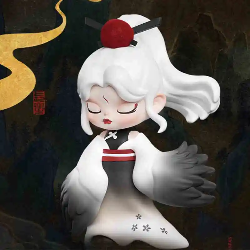 Official Genuine Anita The Five Dynasties Mountains And Seas Have Spirits Blind Box Fashion Toy Creative Doll Christmas Gift