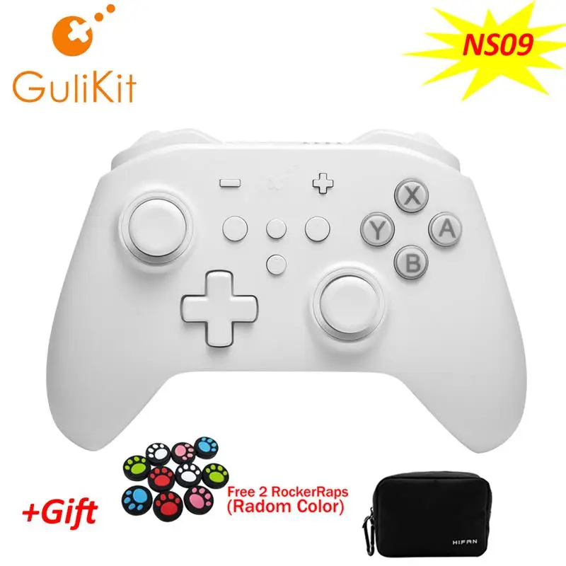 

Top GuliKit KingKong2 Pro Gamepad NEW Color Bluetooth Controller Joystick for Nintendo Switch Windows Android macOS iOS Game