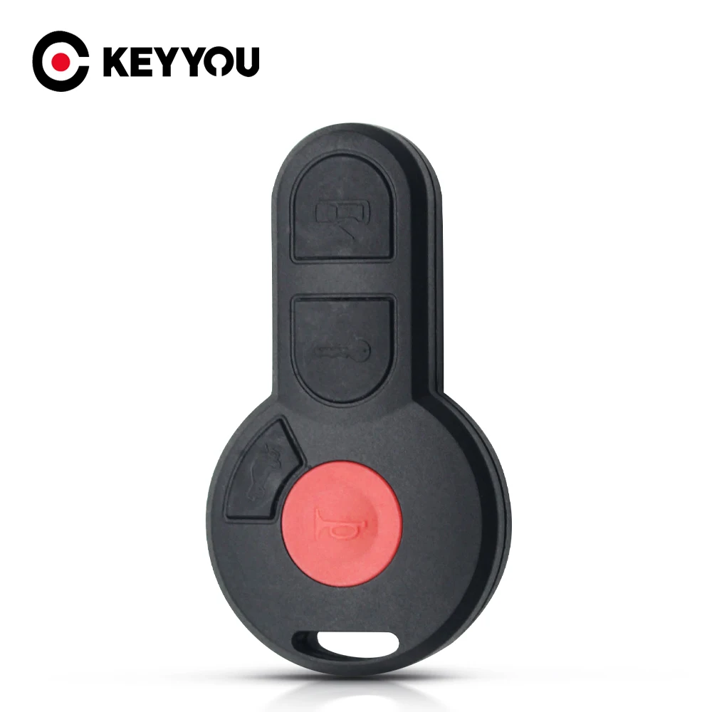 

KEYYOU New Replacement Car Remote Key Shell Case 3+1 Buttons For Volkswagen Beetle Golf Passat 1998-2001 For VW Cabrio Jetta