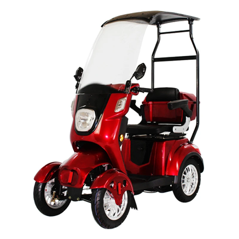 

Gaea disabled mobility scooters electric 4 wheel scooter with roof for handicapped person elderly adults