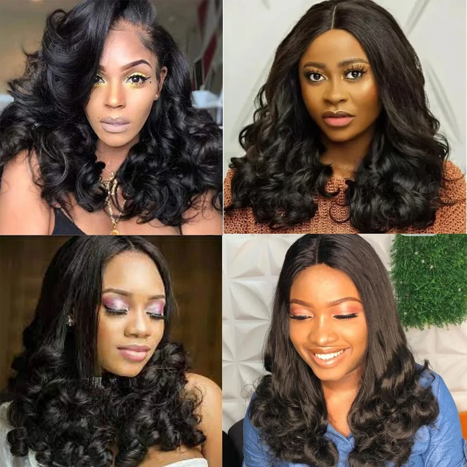 Wear And Go Glueless Wigs Egg Curly Human Hair Wig 13x4 Bouncy Curly Short Bob Wig Funmi Curly Lace Front Wig HD Transparent image 6
