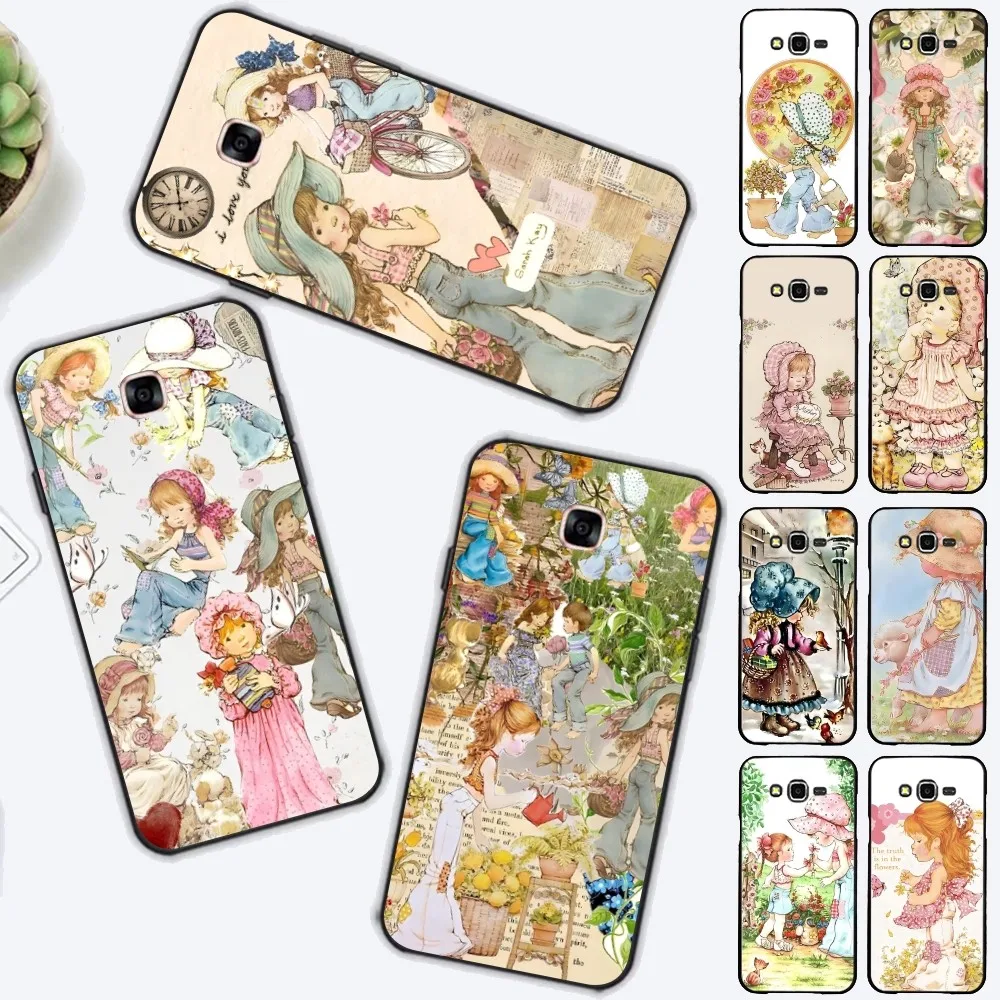 S-Sarah K-Kay L-Little Girl Phone Case For Samsung J 7 plus 7core J7 neo J6 plus prime J6 J4 J5 Mobile Cover