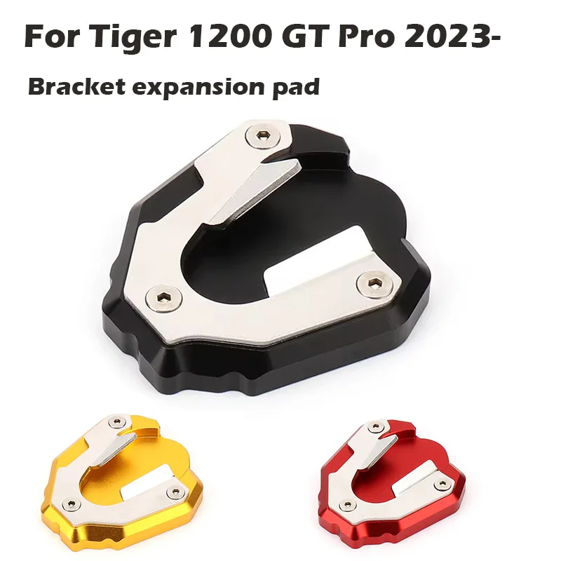

New For Tiger 1200 GT Pro TIGER 1200 GT PRO 2023 Accessories CNC Aluminum Side Stand Enlarge Extension Kickstand pad