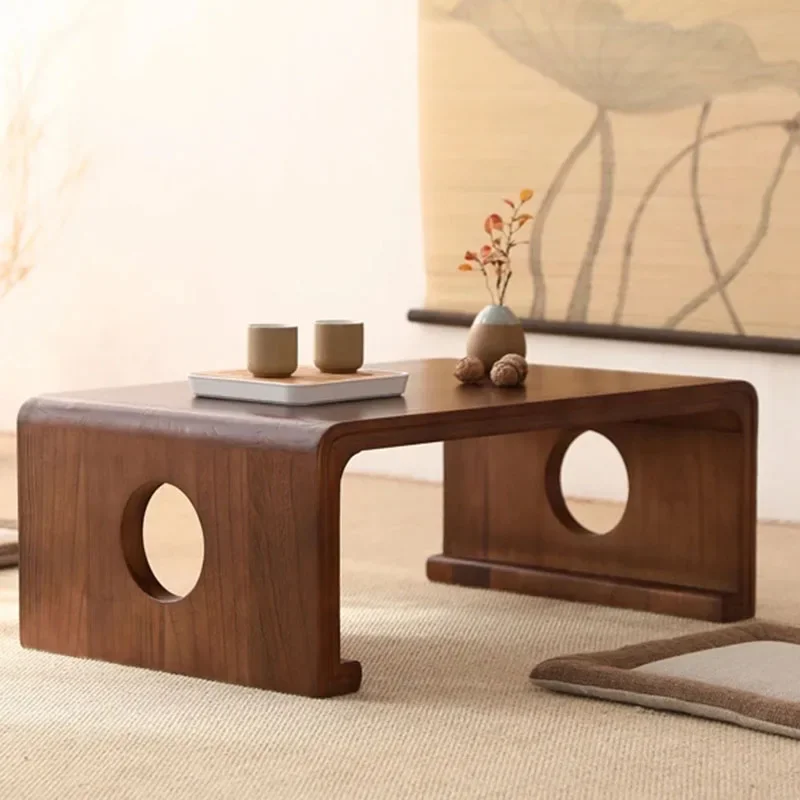 Wood Designer Coffee Table Small Modern Decoration Simple Aesthetic Mini Mesas Bajas Chinese Style Furniture