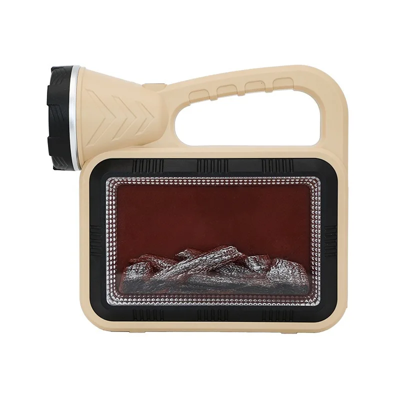 Solar Portable Light LED Searchlight Outdoor Household Strong Light Flashlight COB Camping Tent Light Lighting Flashlight