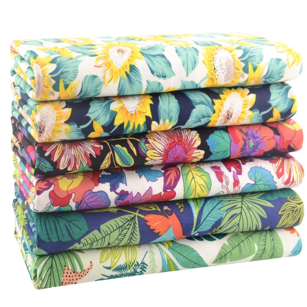 Popeline-Baumwollstoff für Handarbeiten, Patchwork, Paisley-Scroll, Fat Quarter, bedruckt, DIY, Nähen, Handwerk, Quilten, 5–7 Stück – Detail 6