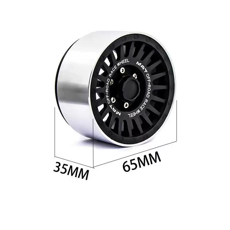 RC سيارة 4 قطعة G53 المعادن 2.2 Beadlock عجلة حافة محور عجلات ل 1/10 RC الزاحف محوري SCX10 الشبح كابرا RR10 RBX10 Traxxas TRX4 D90