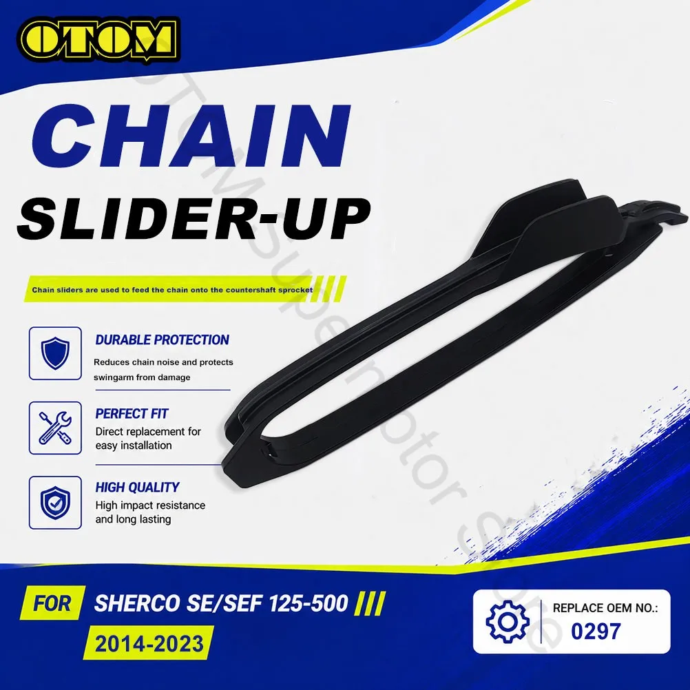 

For SHERCO 2014-2023 Motorcycle Chain Slider-Up Guide Swing Arm Protector Rear Swingarm Guard SE SEF 125 250 300 350 450 500