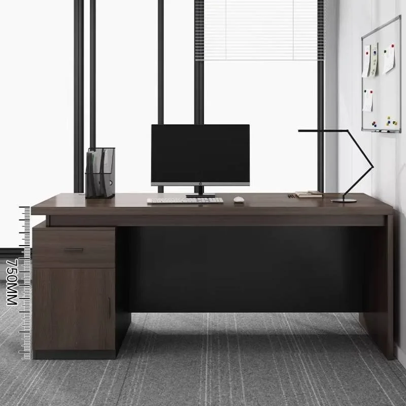 Storage Rack Computer Desk Aesthetic Extension Wood Desktop Office Desk Decorations Drawers Mesa De Escritorio Furniture