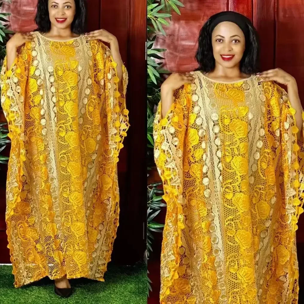 African Dresses for Women Traditional Africa Clothing Dashiki Ankara Lace Gown Abayas Robe Muslim Kaftan Maxi Long Dress 2025