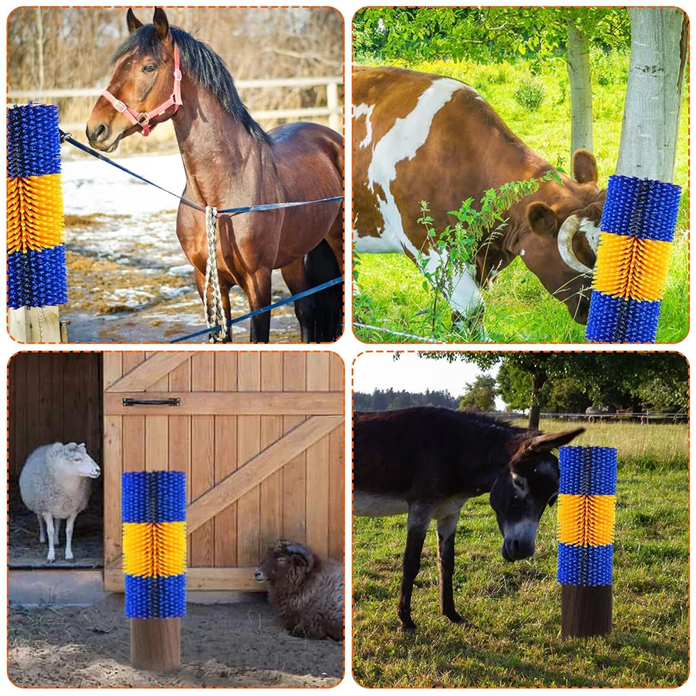 بقرة الحصان الماعز الماشية فرشاة تدليك الاستمالة فرشاة الماشية خدش فرشاة مناسبة للماشية الحصان الماشية الأغنام خنزير #6