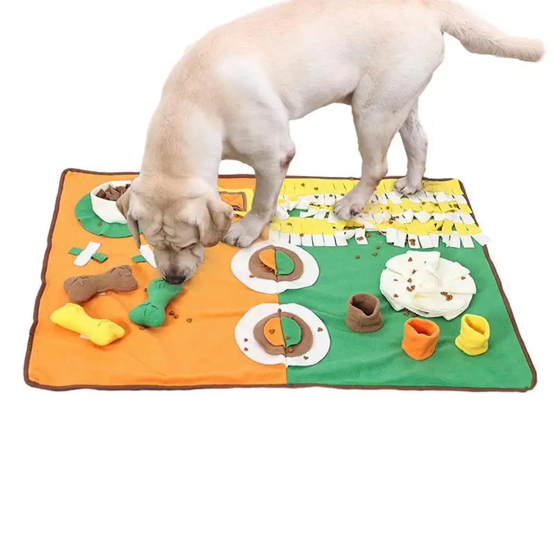 

Pet Sniffing Pad Dog Slow Food Toy Mat Machine Washable Smell Training Interactive Pads For Small Medium And Large Dogs