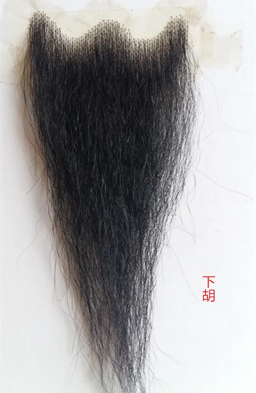 اللحية وهمية مقلد الشارب الدعامة مخصص يدوية أنيمي تأثيري اكسسوارات أسود شاحب أبيض شارب اللحية فيلم حفلة Pr #2