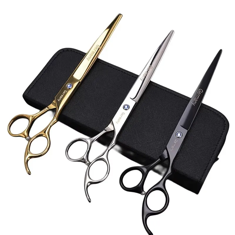 

8 Inch Hairdressing Scissors Barbershop High Quality Salon Flat Cuts Haircut Machine Stainless Thinning Shear Barbershop Tools