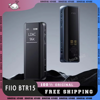 Fiio Btr15 Bluetooth 5.1 Headphone Amplifier Dsd256 Receiver With 3.5mm/4.4mm Ldac/Aptx Adaptive Custom Earphone Accessory Gift