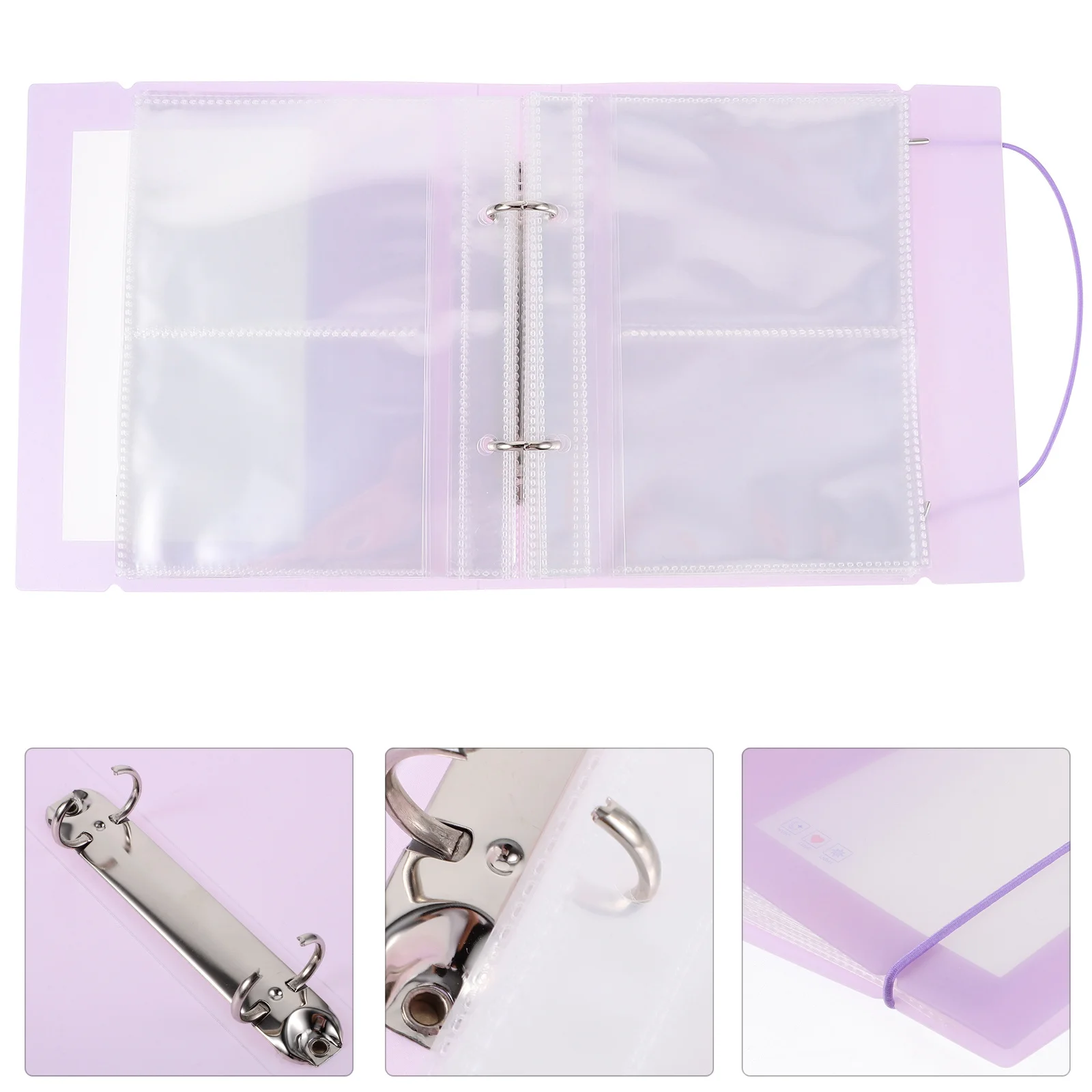 ألبوم صور إبداعي سجل القصاصات DIY حامل بطاقة بريدية ذكريات عيد ميلاد الزفاف منظم بطاقة التداول الموثق بطاقات الأعمال كتاب #1