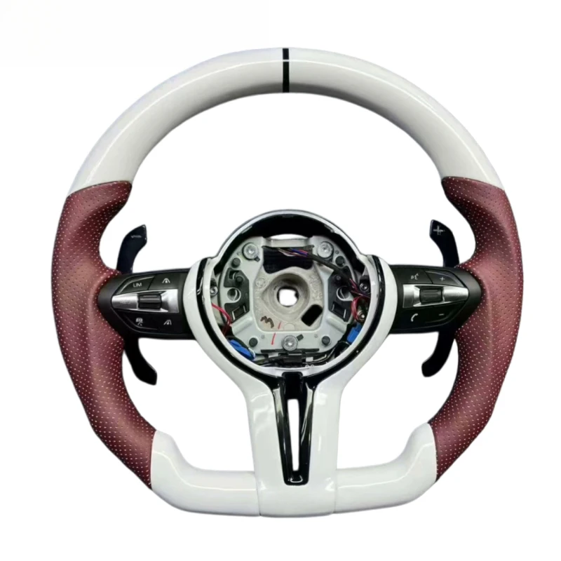 

Carbon Fiber Steering Wheel for M4 F82 Sport Flat Bottom Peormance Upgrade