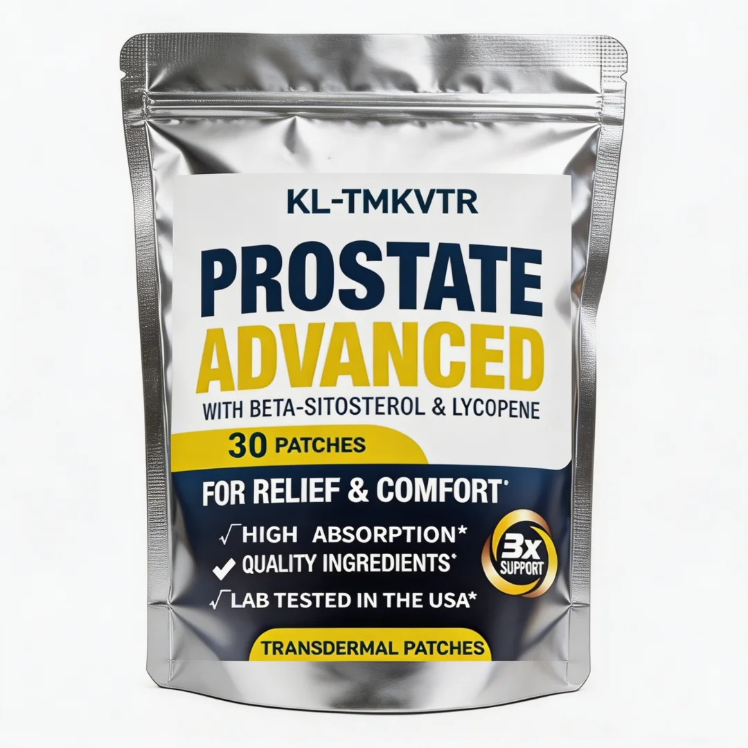 30 Patches Prostate Health Transdermal Patches for Men – Reduce Bathroom Trips, Promote Sleep, Support Health & Bladder Emptying