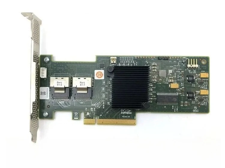 

Б/у карта массива 9240-8i Карта массива 6G PCIE2.0 IT Direct HBA поддерживает RAID0 15