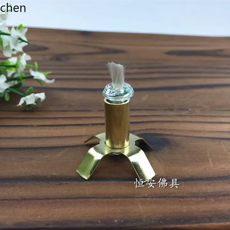 y14- buddha liquid ghee dimming ornament long brig buddha heart lotus ornament buddhist supplies