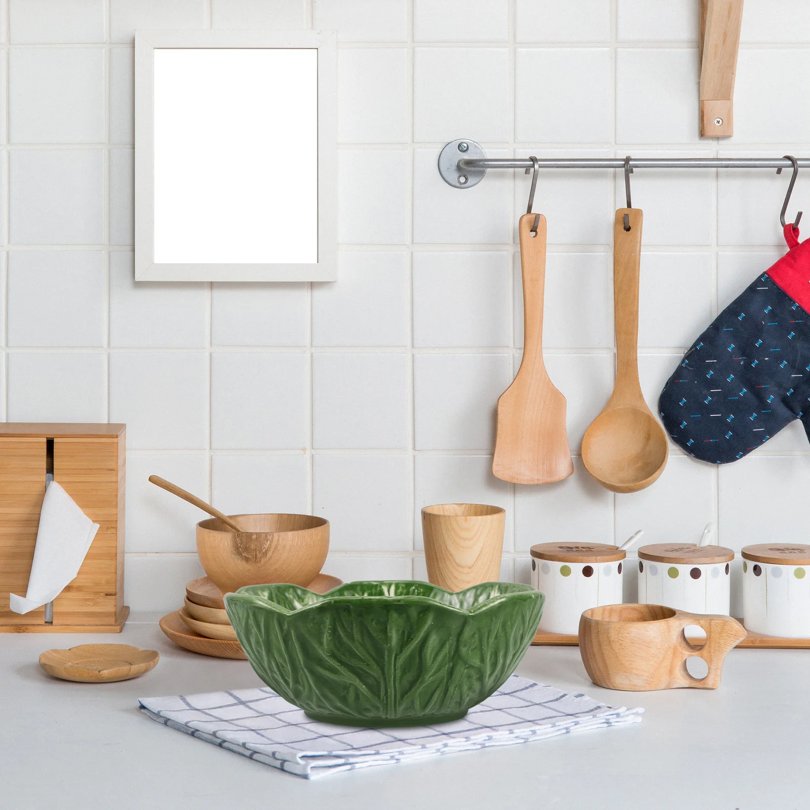 

Creative Ceramic Cabbage Shaped Plate for Snacks Fruits Pastries Appetizer Dessert Serving Dish Decorative Tableware for Tea