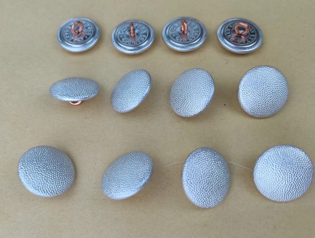 12 قطعة الحرب العالمية الثانية WW2 ضابط الألمانية بيبل الحبوب تونك زر 21 مللي متر REPRO العسكرية