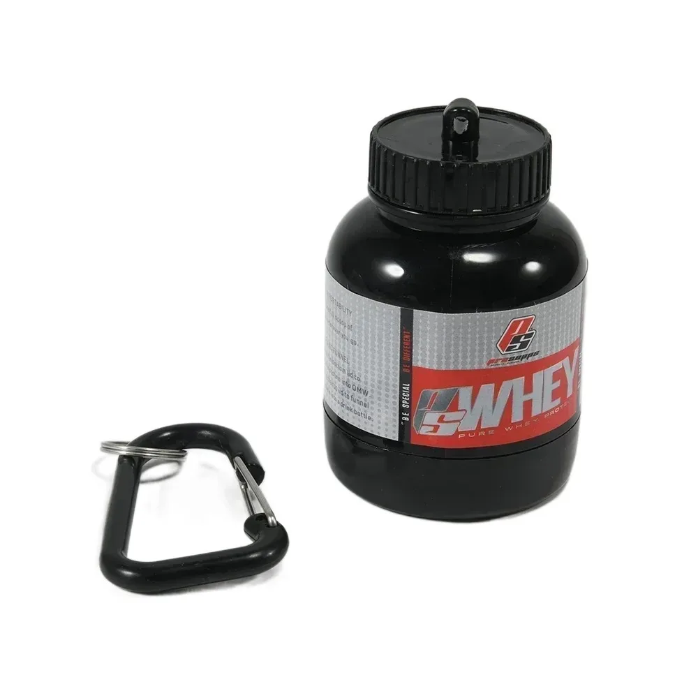 Water Cup Portable Protein Powder Bottle Multiple Patterns Storage Cup Mini Portable Bottles Keychain 100ml Mini