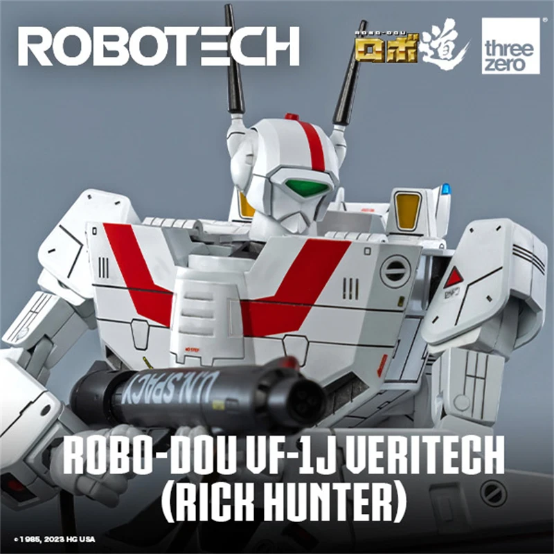 【In Stock】3A Threezero Robotech Robo-Dou VF-1J Veritech Rick Hunter Action Model Collectible Figure Toys