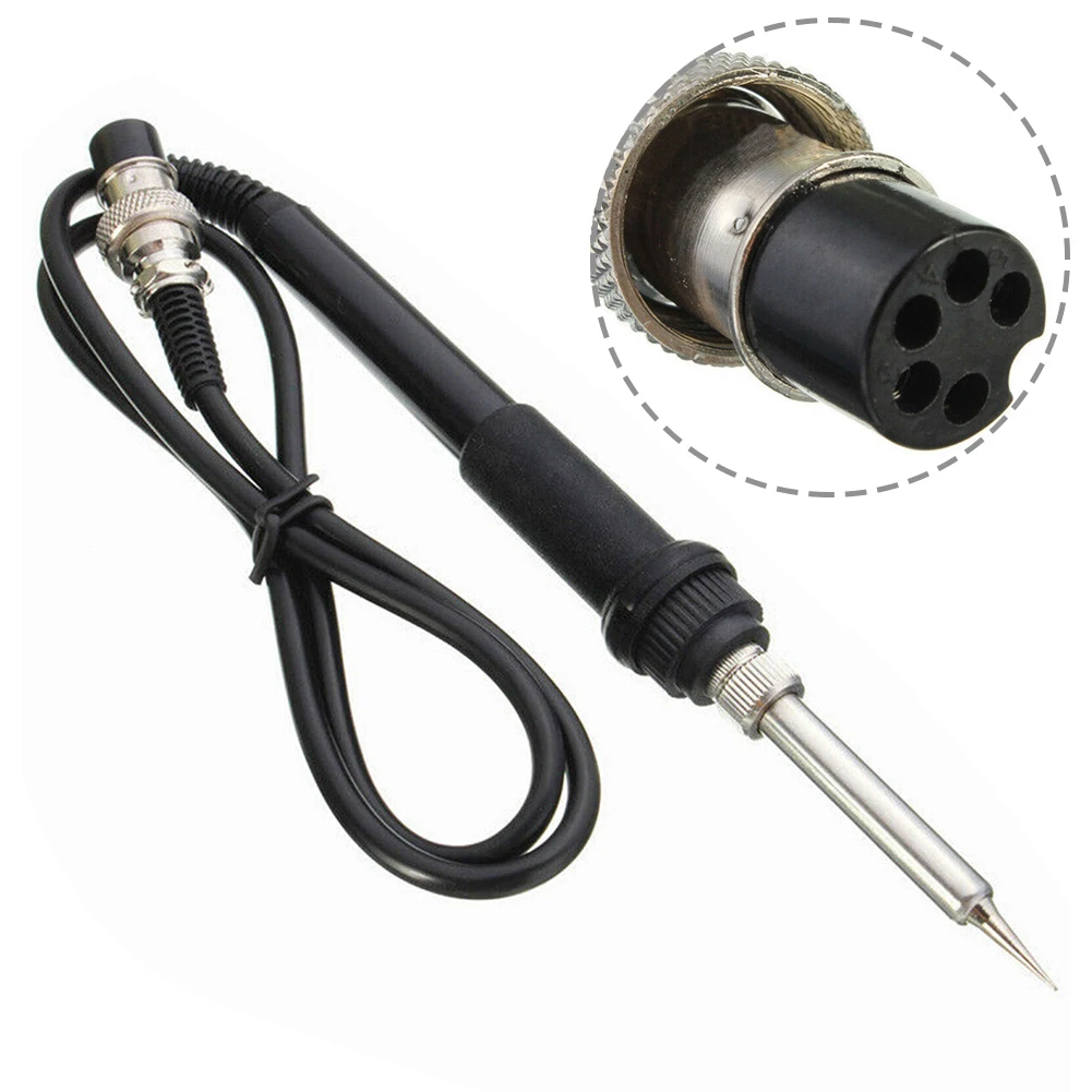 

Soldering Iron Handle DC 24V Soldering Station Iron 907 ESD 936 937 928 926 IND008 LW Female Tool 5-pin Welding Tools