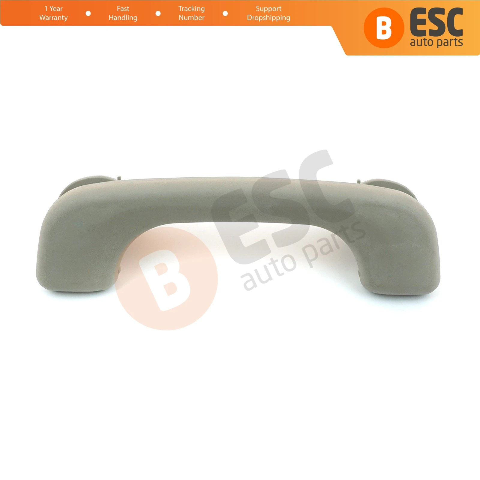 ESC Auto EDP776 Interior Roof Grab Handle Light Beige-Gray 8200174109 for Renault Megane Scenic MK2 Clio MK3 Ship From Turkey