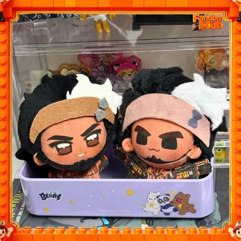 Overwatch Merch Ssvgg Attribute Mauga 10cm Cotton Doll Fan-Made High-Looking Game Plush Bag Charm Plush Toy Gift view 3